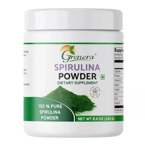 Grenera Spirulina Powder Dietary Supplement (240g)