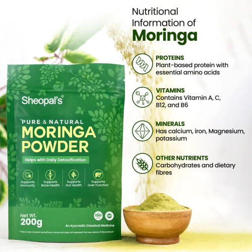 Sheopals Moringa Powder (200g)