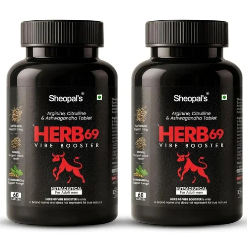 Sheopals Herb 69 Vibe Booster (60g, Pack of 2)