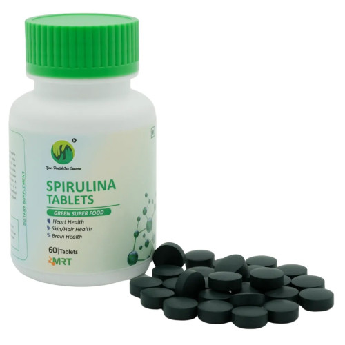 Healing Hands Spirulina  Tablets (60 Tablets)