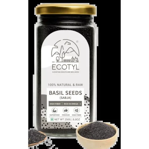 Ecotyl Basil Seeds (Sabja) (250g)