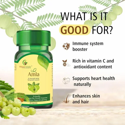 Sayurvedic Amla  Capsules (60cap)