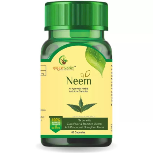 Sayurvedic Neem  Capsules (60cap)