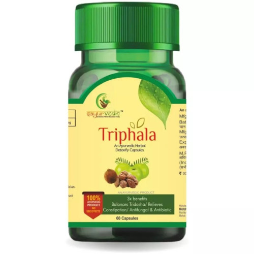 Sayurvedic Triphala  Capsules (60cap)