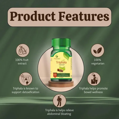 Sayurvedic Triphala  Capsules (60cap)