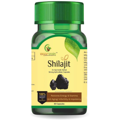 Sayurvedic Shilajit  Capsules (60cap)