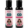 Girlyveda B Growth Massage Oil (50ml, Pack of 2)