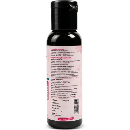 Girlyveda B Growth Massage Oil (50ml, Pack of 2)