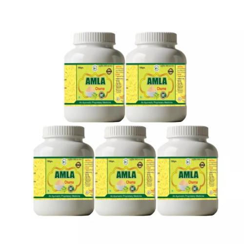 Health Made Amla Churna (100g, Pack of 5)