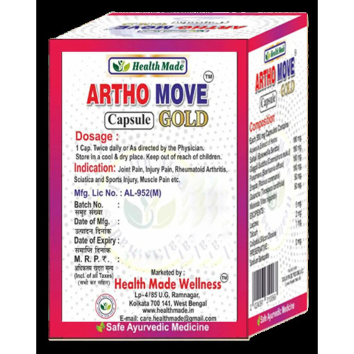 Health Made Artho Move Gold Pain Relief  Capsulesule (30cap)