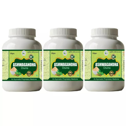 Health Made Ashwagandha Churna (100g, Pack of 3)