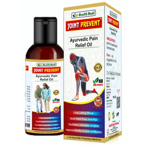 Health Made Joint Prevent Ayurvedic Pain Relief Oil (60ml, Pack of 3)