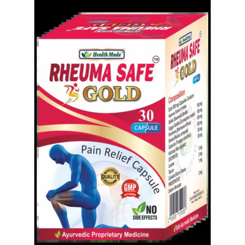 Health Made Rheuma Safe Gold Pain Relief  Capsulesule (30cap)