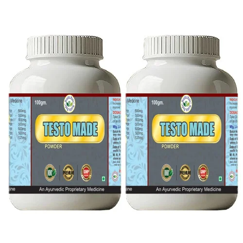 Health Made Testo Made Powder (100g, Pack of 2)