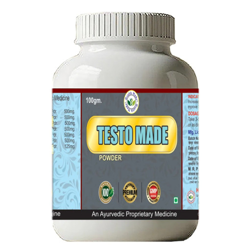 Health Made Testo Made Powder (100g, Pack of 2)