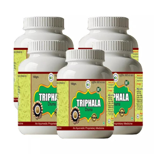 Health Made Triphala Churna (100g, Pack of 5)