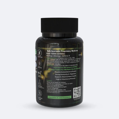 Care Us Moringa  Tablet (60 Tablets)