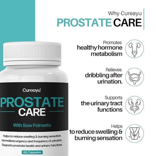 Cureayu Prostate Care  Capsules (60cap)