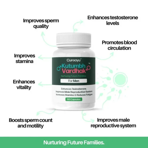 Cureayu Kutumbh Vardhak For Men (60cap)