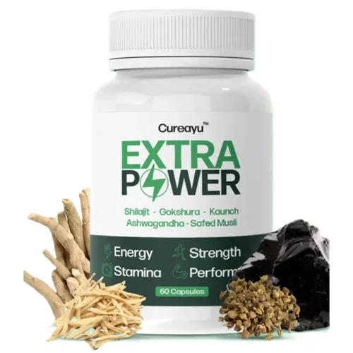 Cureayu Extra Power  Capsulesule For Men (60cap)