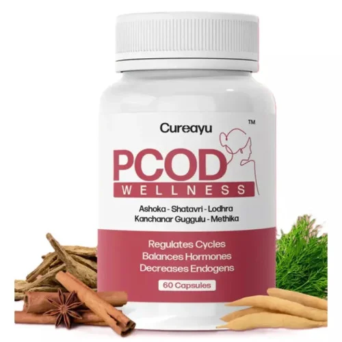 Cureayu Pcod Wellness  Capsules (60cap)