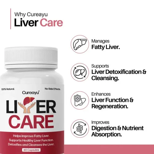 Cureayu Liver Care  Capsules (60cap)