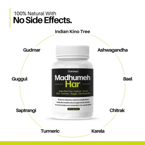 Cureayu Madhumeh Har  Capsules (60cap)