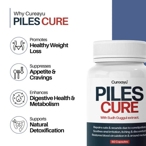 Cureayu Piles Cure  Capsules (60cap)