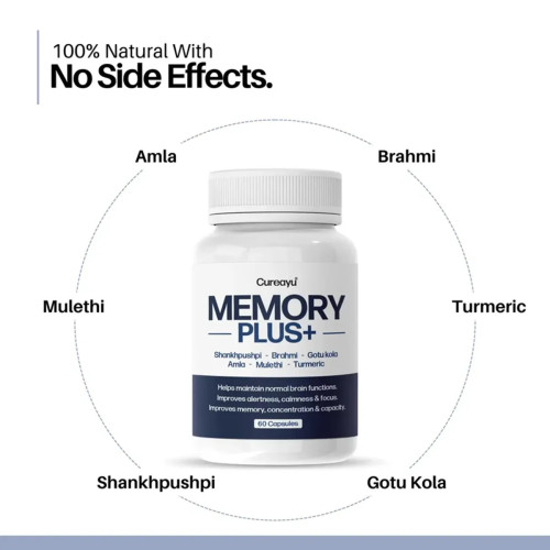 Cureayu Memory Plus  Capsules (60cap)