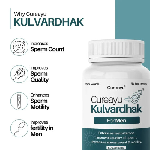 Cureayu Kulvardhak For Men  Capsules (60cap)