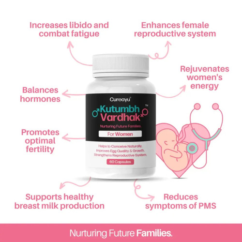 Cureayu Kutumbh Vardhak For Women (60cap)