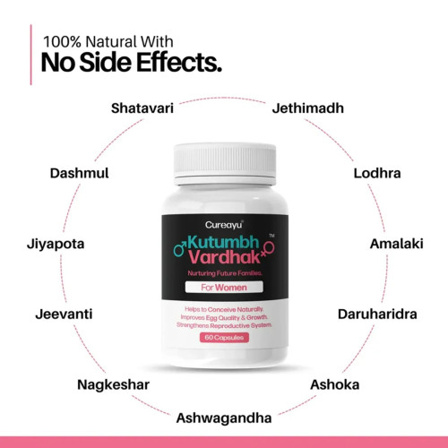 Cureayu Kutumbh Vardhak For Women (60cap)