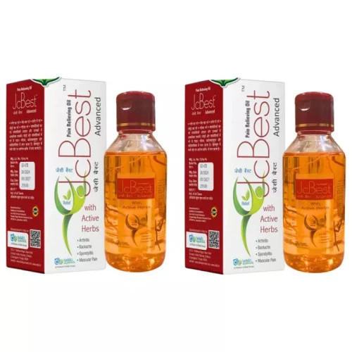 Arlak Biotech JcBest Advance Pain Relieving Oil (100ml, Pack of 2)