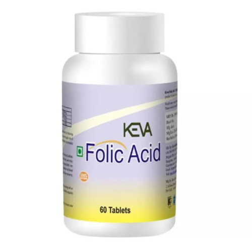 Keva Folic Acid  Tablets (60 Tablets)