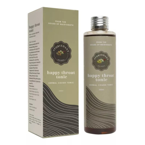 Baidyanath Ayurvedant Happy Throat Tonic Syrup (200ml)