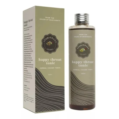 Baidyanath Ayurvedant Happy Throat Tonic Syrup (200ml)