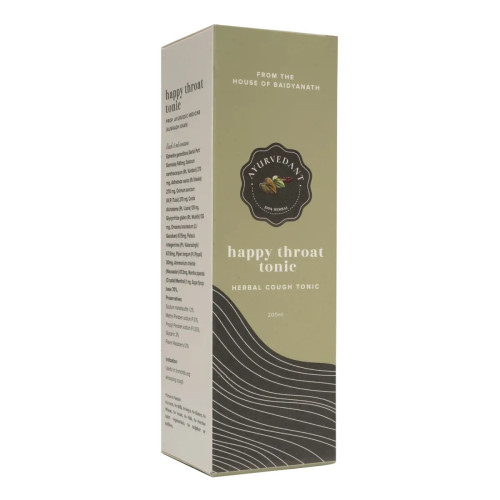 Baidyanath Ayurvedant Happy Throat Tonic Syrup (200ml)