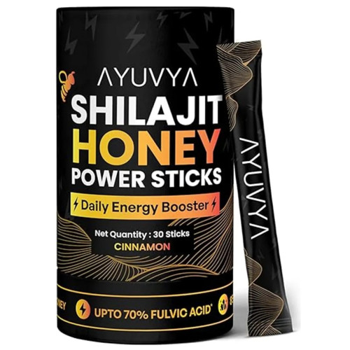 Ayuvya Shilajit Honey Sticks (Cinnamon) (30Stick)