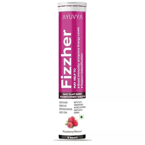 Ayuvya Fizzher Raspberry  Tablets (15 Tablets)