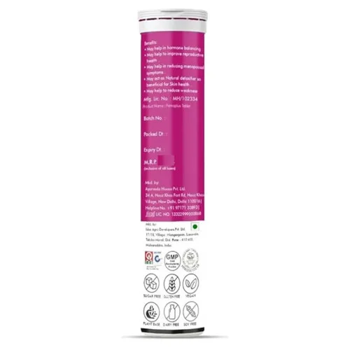 Ayuvya Fizzher Raspberry  Tablets (15 Tablets)