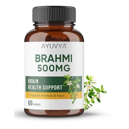 Ayuvya Brahmi 500mg  Capsules (60cap)