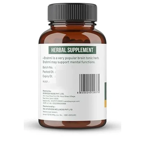 Ayuvya Brahmi 500mg  Capsules (60cap)