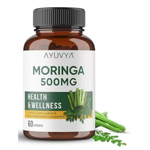 Ayuvya Moringa 500mg  Capsules (60cap)