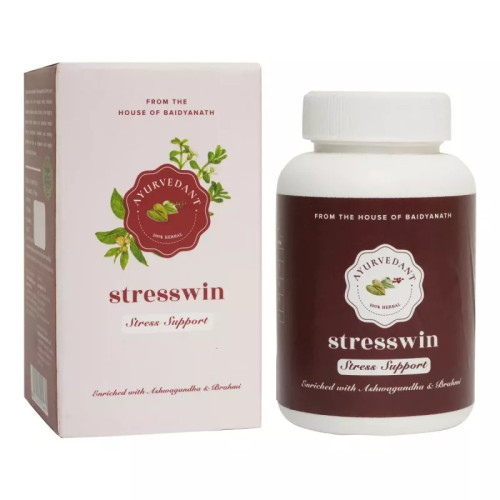 Baidyanath Ayurvedant Stresswin  Capsulesule (60 Capsules)