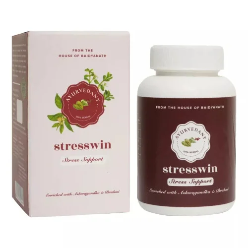 Baidyanath Ayurvedant Stresswin  Capsulesule (60 Capsules)