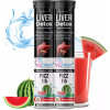 Raskam Liver Detox Watermelon Flavor Effervescent  Tablets (15 Tablets, Pack of 2)