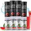 Raskam Liver Detox Watermelon Flavor Effervescent  Tablets (15 Tablets, Pack of 4)