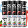 Raskam Liver Detox Watermelon Flavor Effervescent  Tablets (15 Tablets, Pack of 5)