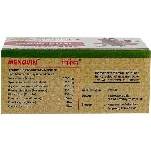 Kerala Ayurveda Menovin  Tablet (100 Tablets)