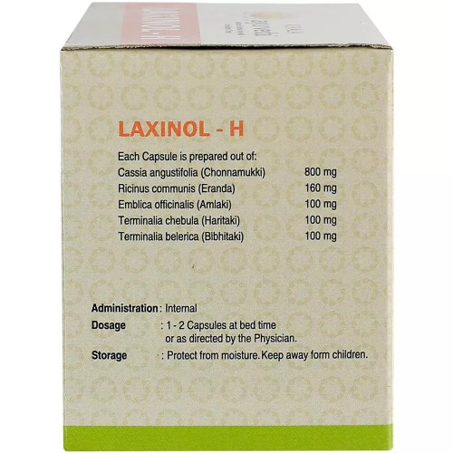 Kerala Ayurveda Laxinol-H  Capsulesule (100 Capsules)